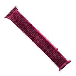 Ремешок Apple Watch 42 / Watch 44, Nylon Loop, Dragon Fruit, Бордовый