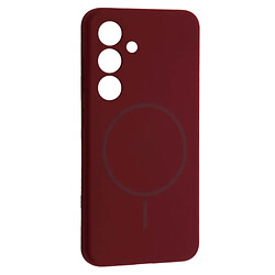 Чехол (накладка) Samsung Galaxy S26 Ultra, Air Beats, MagSafe, Plum, Бордовый