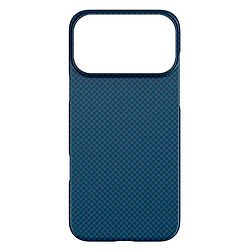 Чехол (накладка) Apple iPhone 17 Pro, Wiwu Aramid Armor, MagSafe, Black Blue, Синий