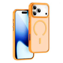 Чехол (накладка) Apple iPhone 17 Pro, Wiwu Armor Pro, MagSafe, Оранжевый