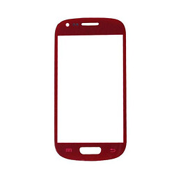 Скло Samsung I8190 Galaxy S3 mini / I8200 Galaxy S3 Mini Neo, Червоний