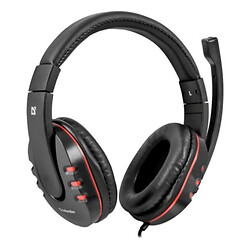 Наушники Defender Warhead G-160, С микрофоном, Черный