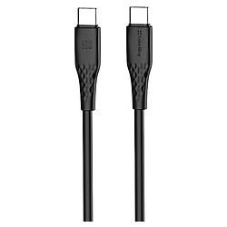 Кабель ColorWay CW-CBPDCC094-BK, Type-C, 1.0 м., Черный