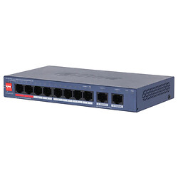Комутатор Dahua DH-CS4010-8GT-110-V2 PoE, Синій