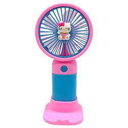 Вентилятор "Sanrio: Hello Kitty / Хелоу Китти, Аниме / Anime", аккумулятор 14.2V, USB, легкий корпус, низкий шум, подставка, в коробке, Mic