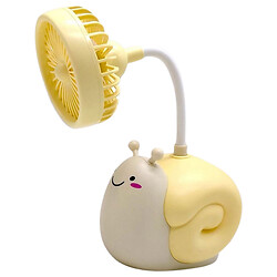 Вентилятор "Улитка", встроенный аккумулятор, USB кабель, в коробке, Mic