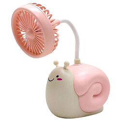 Вентилятор "Улитка", встроенный аккумулятор, USB кабель, в коробке, Mic
