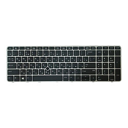 Клавиатура для ноутбука HP EliteBook 850 G3, Черный