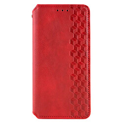 Чехол (книжка) Samsung A165 Galaxy A16 / A166 Galaxy A16 5G, GETMAN Cubic, Красный