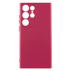 Чохол (накладка) Samsung Galaxy S26 Ultra, GETMAN Liquid Silk, Marsala, Бордовий