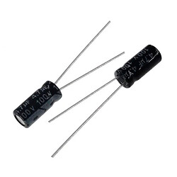 Конденсатор CD110 4.7uF 100V 5*11 105C [Low ESR]