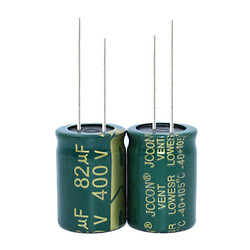 Конденсатор CD110 82uF 400V 16*25 105C [Low ESR]