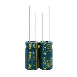 Конденсатор CD110 680uF 35V 10*20 105C [Low ESR]