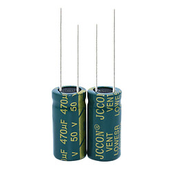 Конденсатор CD110 470uF 50V 10*20 105C [Low ESR]