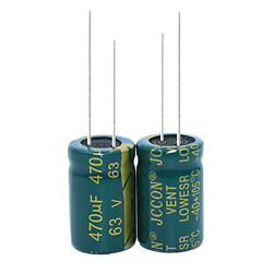Конденсатор CD110 470uF 63V 13*21 105C [Low ESR]