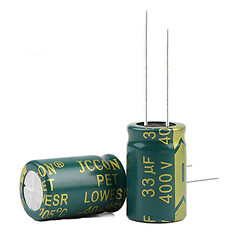 Конденсатор CD110 33uF 400V 13*21 105C [Low ESR]