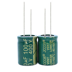 Конденсатор CD110 100uF 400V 18*30 105C [Low ESR]