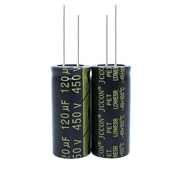 Конденсатор 120uF 450V 18*35 105C [Low ESR]