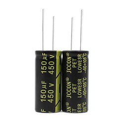 Конденсатор 150uF 450V 18*40 105C [Low ESR]
