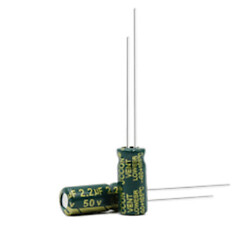 Конденсатор CD110 2.2uF 50V 5*11 105C [Low ESR]