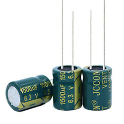 Конденсатор CD110 1500uF 6.3V 10*13 105C [Low ESR]