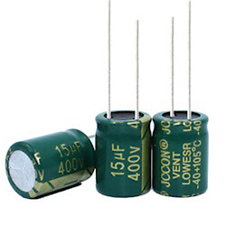 Конденсатор CD110 15uF 400V 10*17 105C [Low ESR]