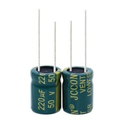 Конденсатор CD110 220uF 50V 8*16 105C [Low ESR]