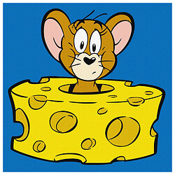 Картина по номерам для детей WB "Tom and Jerry: Любитель сыра", 25х25 см, Ідейка