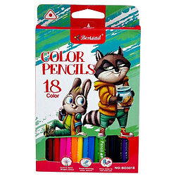 Цветные карандаши, 18 шт., Mic