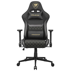 Крісло для геймерів Cougar Armor One V2 Gold F, Чорний