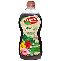 Удобрение для комнатных и балконных растений универсальное STIMUL NATURAL, 310 мл