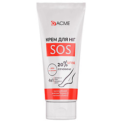 Крем для ног 4в1 ACME SOS из 20% мочевины, 30 мл