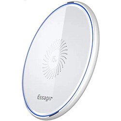 Безпровідний зарядний пристрій Qi 15W Wireless Charger біле
