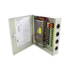 Блок питания в боксе 12V 10A 9CH с замком Superpower
