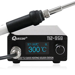 Паяльная станция T12-958, OLED-1,3", 75 Вт, наконечник Т12