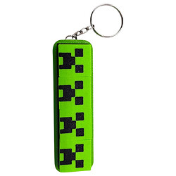 Брелок "КРИПЕР-КЛИКЕР, ЧЕТЫРЕ КНОПКИ, Майнкрафт / Minecraft, KEYCHAIN", 3d печать, Mic