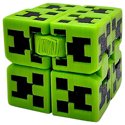 Брелок "КУБ бесконечности, КРИПЕР, Майнкрафт / Minecraft, KEYCHAIN", 3d печать, Mic