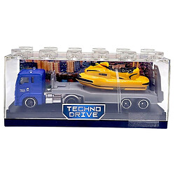 Модель "Грузовик С МОТОРНОЙ ЛОДКОЙ", Technodrive