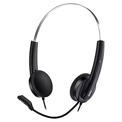Гарнитура Genius HS-220U, С микрофоном, Черный