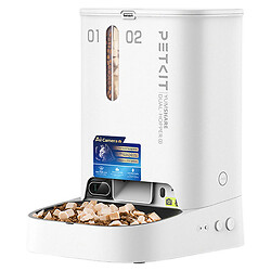Смарт-годівниця Petkit Yumshare Dual-Hopper 2 with Cam, Білий