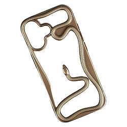 Чехол (накладка) Apple iPhone 13, Soft Snake, Бронзовый