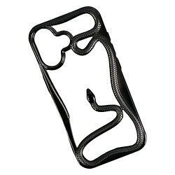 Чохол (накладка) Apple iPhone 14 Pro Max, Soft Snake, Чорний