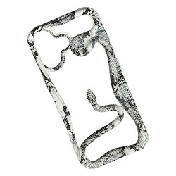 Чехол (накладка) Apple iPhone 14, Soft Snake, Grey-Black, Серый