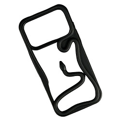 Чехол (накладка) Apple iPhone 17 Pro, Soft Snake, Черный