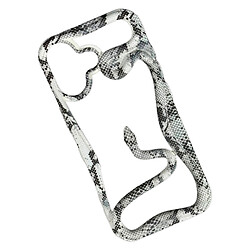 Чохол (накладка) Apple iPhone 17, Soft Snake, Grey-Black, Сірий