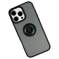 Чехол (накладка) Apple iPhone 16, TOTU Ring Series Matte Magnet, Черный
