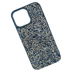 Чехол (накладка) Apple iPhone 11 Pro Max, Swarovski Diamonds, Синий