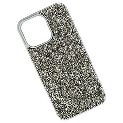 Чохол (накладка) Apple iPhone 11 Pro, Swarovski Diamonds, Dark Silver, Срібний