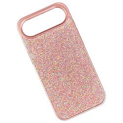 Чохол (накладка) Apple iPhone 17 Air, Swarovski Diamonds, Рожевий
