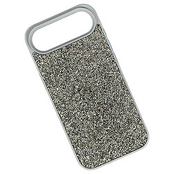 Чохол (накладка) Apple iPhone 17 Air, Swarovski Diamonds, Dark Silver, Срібний